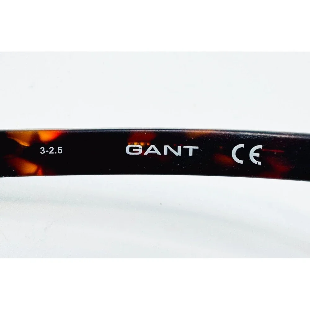Gant Eyeglasses Mens Black Tortoise G 3040 SOL Semi-Rimless 57-20-150